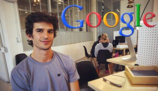 Сейчас этот студент работает в Google Inc.
