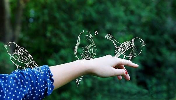 Если в твоей душе осталась хоть одна цветущая ветвь, на нее всегда сядет поющая птица.