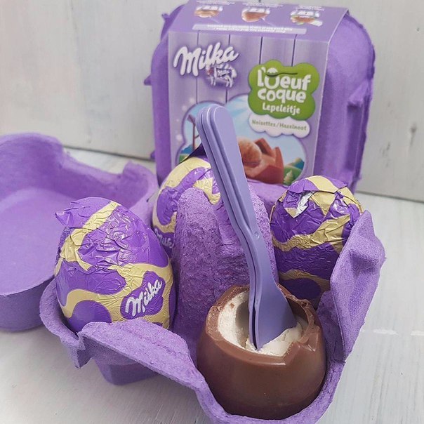 Молочно-ореховый киндер от Milka