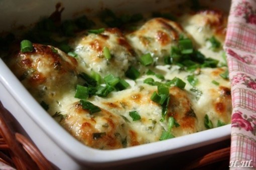 КУРИНЫЕ ШАРИКИ В СОУСЕ