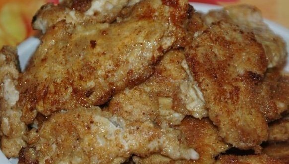 КУРИНЫЕ ОТБИВНЫЕ В СЫРНОМ КЛЯРЕ 