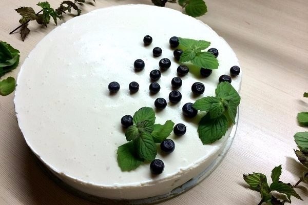 ТВОРОЖНЫЙ ТОРТ НА СКОРУЮ РУКУ 