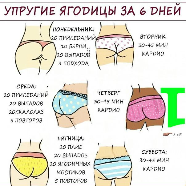  Хочешь красивую попу Делай так! 