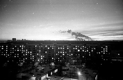 Серость тусклых городов.