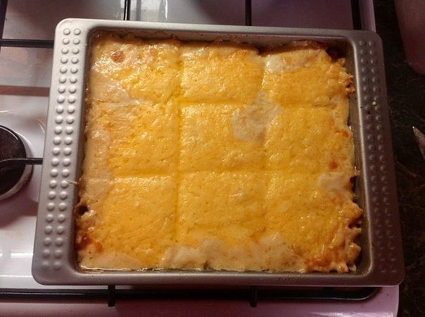 Жюльен с курицей и грибами.