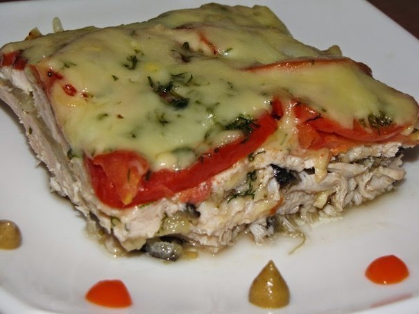 Куриная запеканка 
