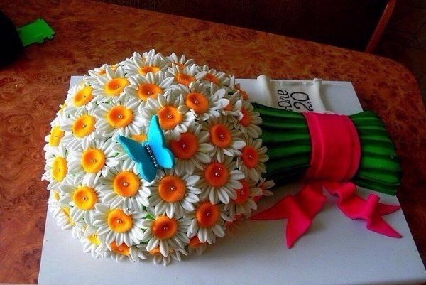 РОМАШКОВЫЙ тортик 