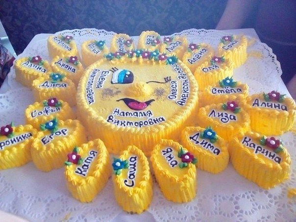 Тортик в детский сад.
