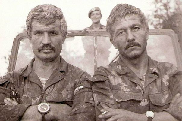 Тадеуш Касьянов, Михай Волонтир и Борис Галкин на съёмках фильма 