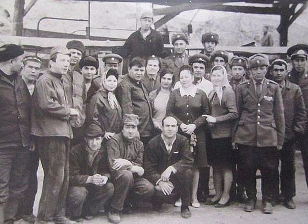 Евгений Леонов, Георгий Вицин, Савелий Крамаров, Раднэр Муратов в Каттакурганском СИЗО Самаркандской области Узбекистана на съёмках фильма 