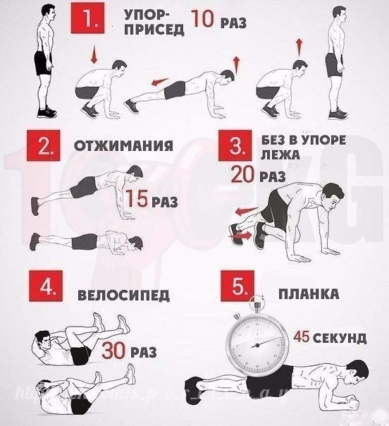 Убойная кардиотренировка за 10 минут 