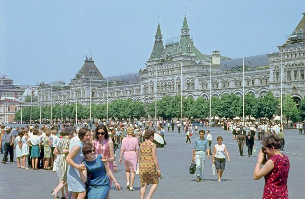 Красная площадь, 1968г.