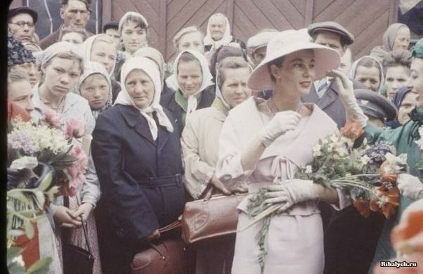 Впервые Christian Dior в Москве. 1959 год.