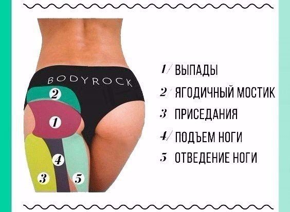 Хочешь красивые ягодицы!  