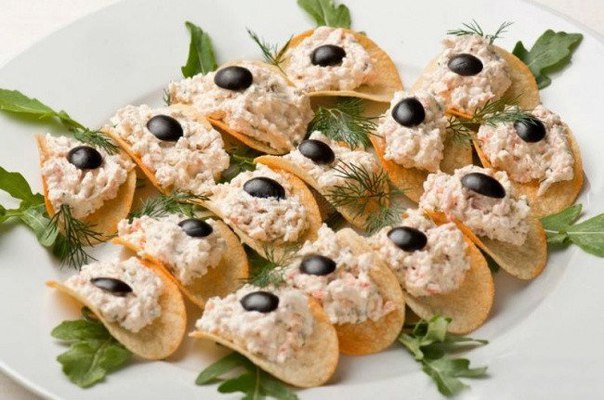 Вкусные закуски на скорую руку