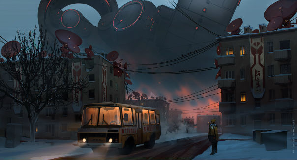 Концепт-арт от петербургской художницы Ольги Орловой