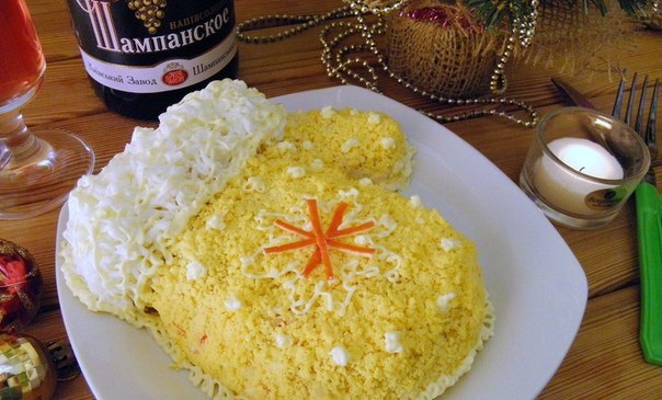 НОВОГОДНИЙ САЛАТ 