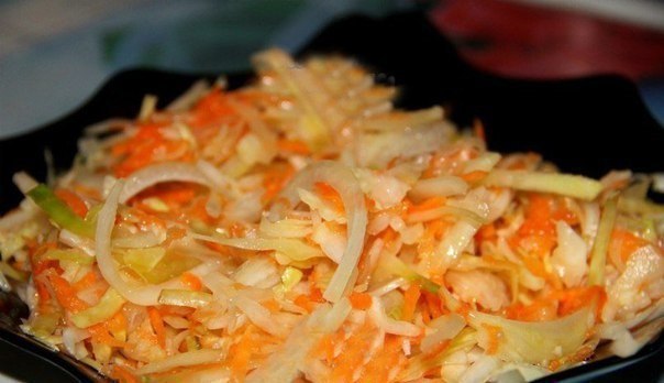 МАРИНОВАННАЯ КАПУСТА ЗА СУТКИ 
