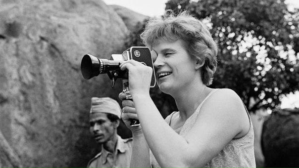 Космонавт Валентина Терешкова на отдыхе. 7 декабря 1963 года.