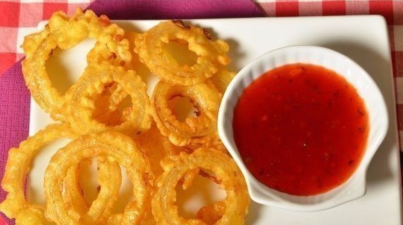ЛУКОВЫЕ КОЛЕЧКИ В КЛЯРЕ 