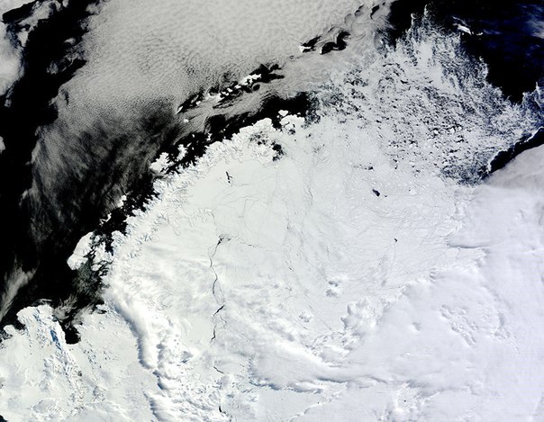 Возникновение крупной дыры в Антарктиде связали с климатическими изменениями 