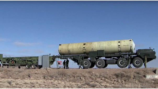 Представлено видео испытания российской противоракеты 