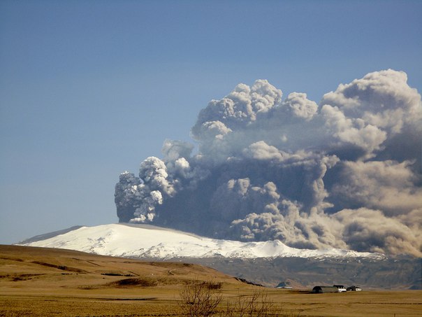 Глобальное потепление может увеличить риск извержений вулканов Исландии 