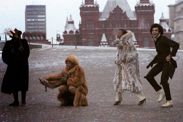 Бони М в Москве. Декабрь 1978г.
